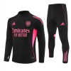 Arsenal Tréninkový Mikina Čtvrt Zip 2025-26 Černá